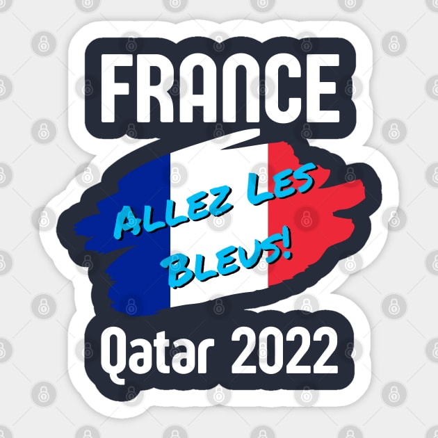 France Qatar World Cup 2022 Sticker by Ashley-Bee